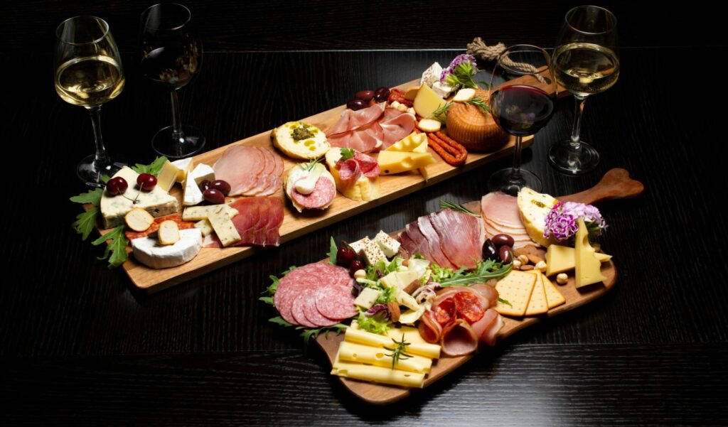 Charcuterie and cheese Board