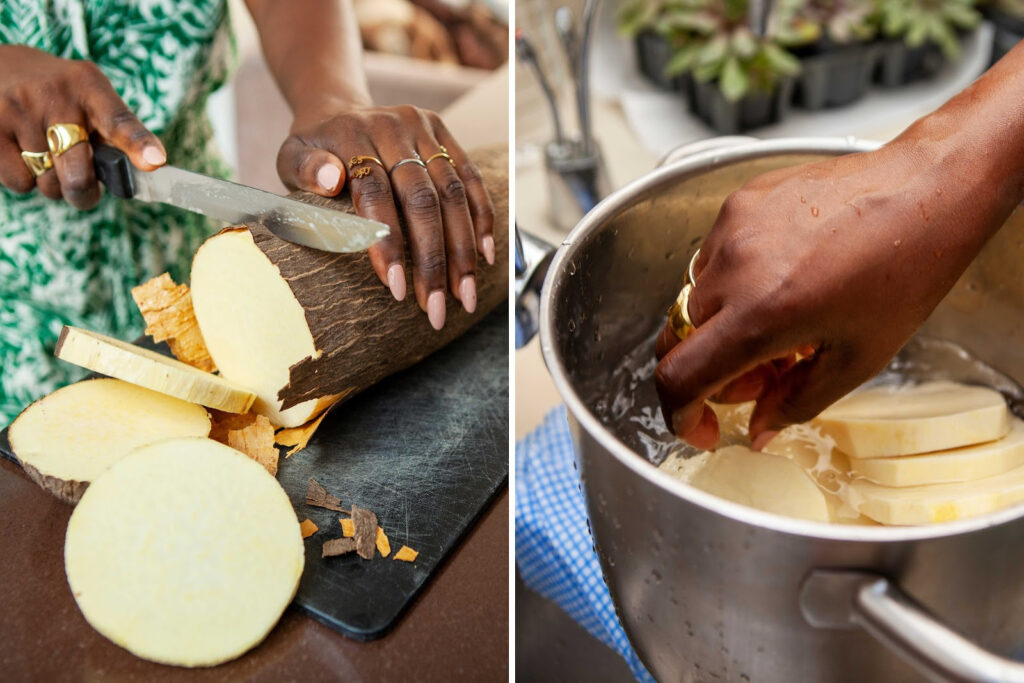 A versatile staple food, yam can be prepared in many ways. | Elle Bramble, Cultura Creative