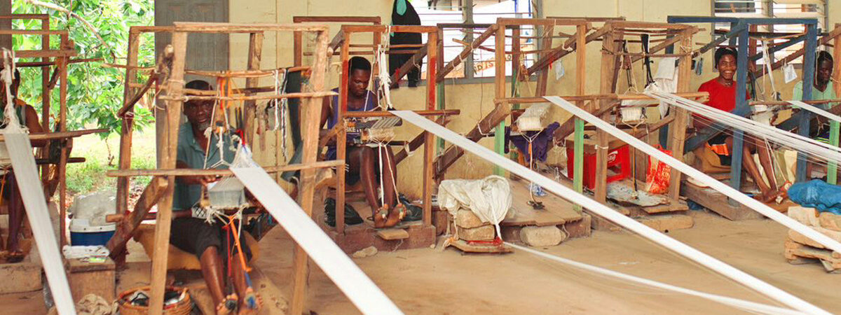 The Pioneering Town of West African Weaving